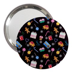 New Year 3  Handbag Mirrors by SychEva