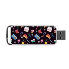 New Year Portable Usb Flash (two Sides) by SychEva