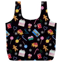 New Year Full Print Recycle Bag (xxxl) by SychEva