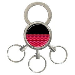 Digitalart 3-ring Key Chain by Sparkle