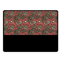 Floral Fleece Blanket (small) by Sparkle