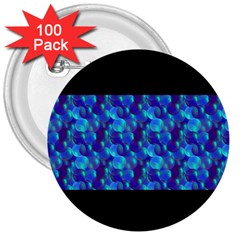 Bubbles 3  Buttons (100 Pack)  by Sparkle