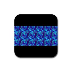 Bubbles Rubber Square Coaster (4 Pack) by Sparkle