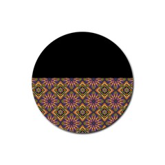 Digitaldesign Rubber Coaster (round) by Sparkle