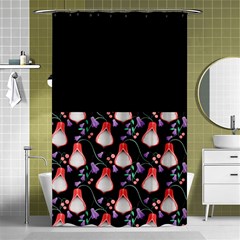 Floral Shower Curtain 48  X 72  (small)  by Sparkle