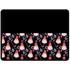 Floral Double Sided Fleece Blanket (large)  by Sparkle