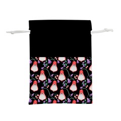 Floral Lightweight Drawstring Pouch (l)