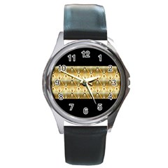 Digitaldesign Round Metal Watch by Sparkle