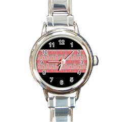 Digitaldesign Round Italian Charm Watch by Sparkle