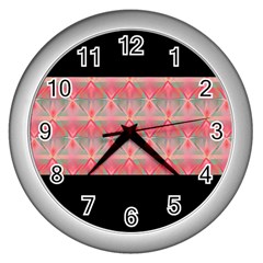 Digitaldesign Wall Clock (silver)