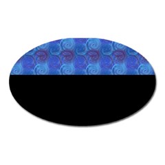 Digitaldesign Oval Magnet by Sparkle