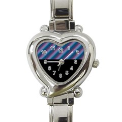 Shadecolors Heart Italian Charm Watch by Sparkle