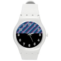 Shadecolors Round Plastic Sport Watch (m) by Sparkle