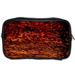 Red Waves Flow Series 2 Toiletries Bag (Two Sides) Front