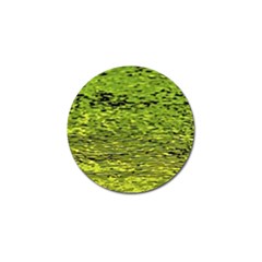 Green Waves Flow Series 1 Golf Ball Marker (4 Pack) by DimitriosArt