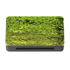 Green Waves Flow Series 1 Memory Card Reader With Cf by DimitriosArt