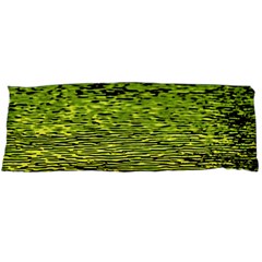 Green Waves Flow Series 1 Body Pillow Case (dakimakura) by DimitriosArt