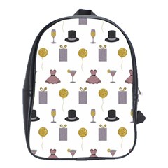 Shiny New Year Things School Bag (xl) by SychEva