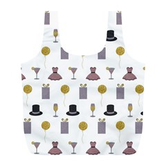 Shiny New Year Things Full Print Recycle Bag (l) by SychEva