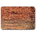 Orange  Waves Flow Series 1 Large Doormat  30 x20  Door Mat