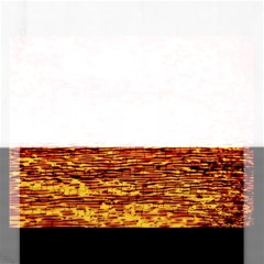 Red Waves Flow Series 2 Rectangular Jigsaw Puzzl by DimitriosArt