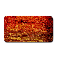 Red Waves Flow Series 2 Medium Bar Mats by DimitriosArt