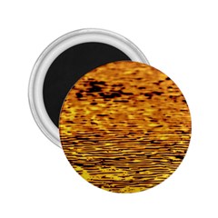 Gold Waves Flow Series 1 2 25  Magnets by DimitriosArt