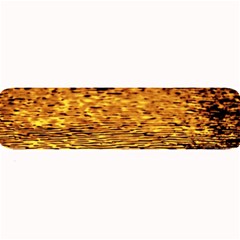 Gold Waves Flow Series 1 Large Bar Mats by DimitriosArt