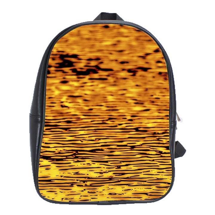 Gold Waves Flow Series 1 School Bag (XL)