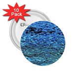 Blue Waves Flow Series 2 2.25  Buttons (10 pack)  Front