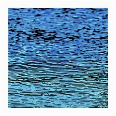 Blue Waves Flow Series 2 Medium Glasses Cloth (2 Sides) by DimitriosArt