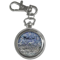 Silver Waves Flow Series 1 Key Chain Watches by DimitriosArt