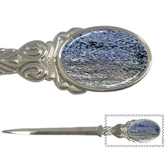 Silver Waves Flow Series 1 Letter Opener by DimitriosArt