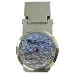 Silver Waves Flow Series 1 Money Clip Watches Front