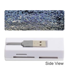 Silver Waves Flow Series 1 Memory Card Reader (stick) by DimitriosArt