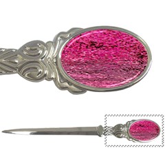 Pink  Waves Flow Series 1 Letter Opener by DimitriosArt