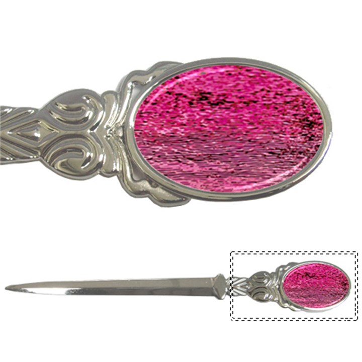 Pink  Waves Flow Series 1 Letter Opener