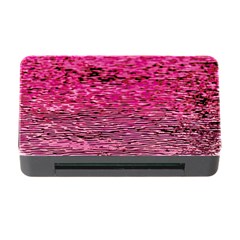 Pink  Waves Flow Series 1 Memory Card Reader With Cf by DimitriosArt