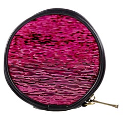 Pink  Waves Flow Series 1 Mini Makeup Bag by DimitriosArt