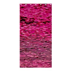 Pink  Waves Flow Series 1 Shower Curtain 36  X 72  (stall)  by DimitriosArt