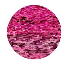 Pink  Waves Flow Series 1 Mini Round Pill Box (pack Of 3) by DimitriosArt