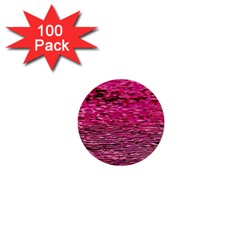 Pink  Waves Flow Series 1 1  Mini Buttons (100 Pack)  by DimitriosArt