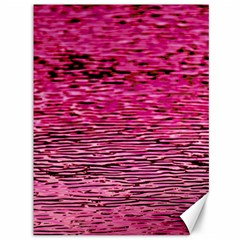 Pink  Waves Flow Series 1 Canvas 36  X 48  by DimitriosArt