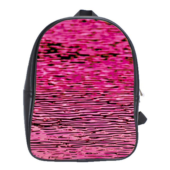 Pink  Waves Flow Series 1 School Bag (XL)