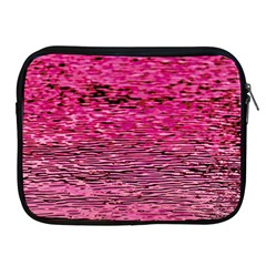 Pink  Waves Flow Series 1 Apple Ipad 2/3/4 Zipper Cases by DimitriosArt