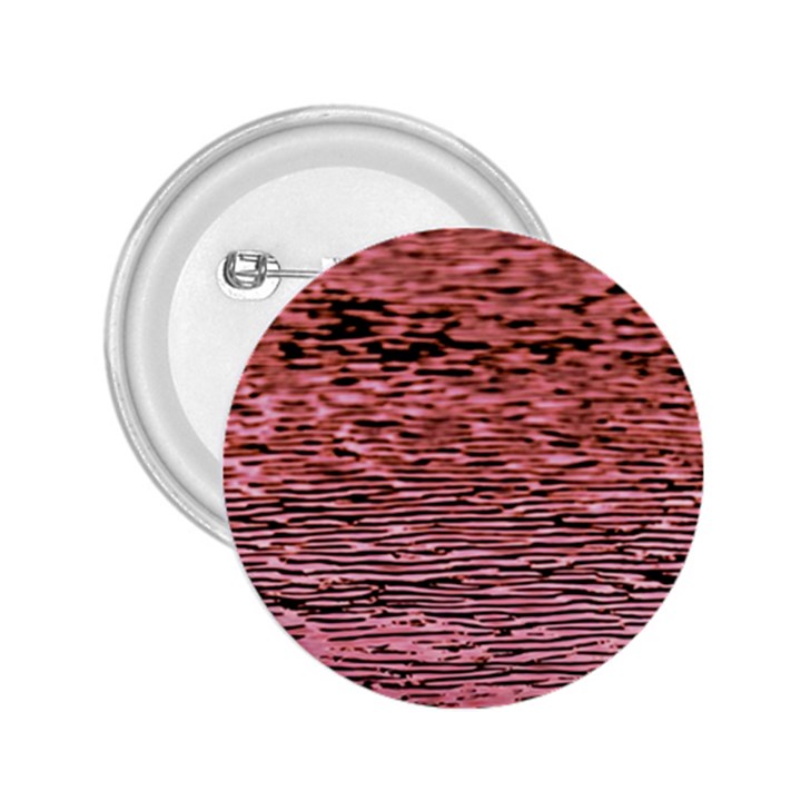 Pink  Waves Flow Series 2 2.25  Buttons