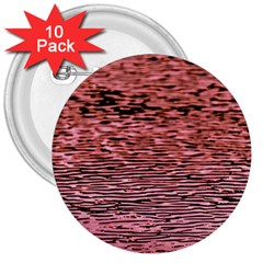 Pink  Waves Flow Series 2 3  Buttons (10 Pack)  by DimitriosArt