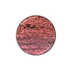 Pink  Waves Flow Series 2 Hat Clip Ball Marker (4 Pack) by DimitriosArt