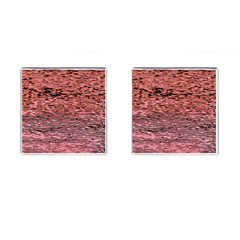 Pink  Waves Flow Series 2 Cufflinks (square) by DimitriosArt