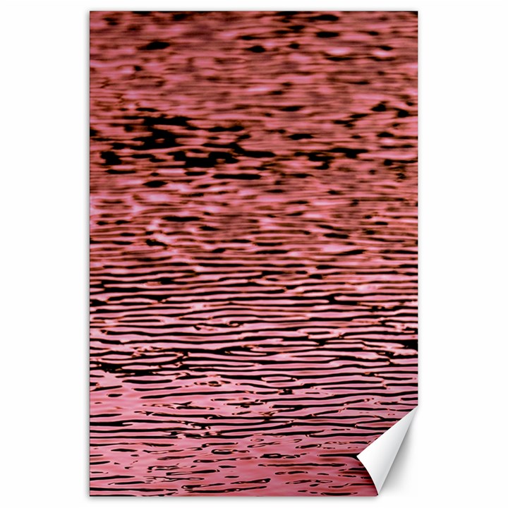 Pink  Waves Flow Series 2 Canvas 20  x 30 